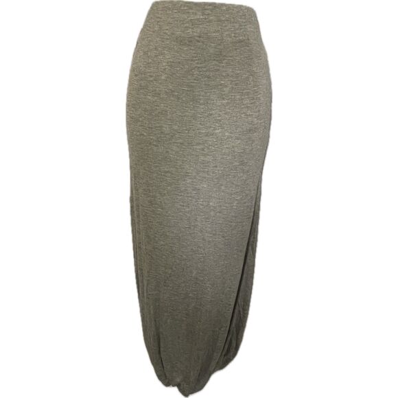 RACHEL Rachel Roy Grey Stretch Midi Skirt Women’s Size XXL Retail $69 - Picture 1 of 6